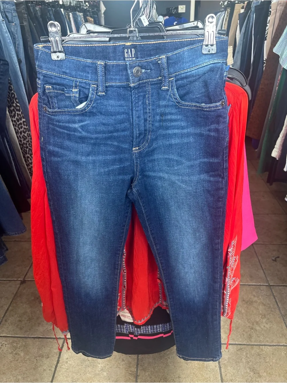 GAP Slim Fit kids Jeans in Deep Blue Wash
